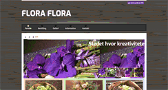 Desktop Screenshot of floraflora.dk